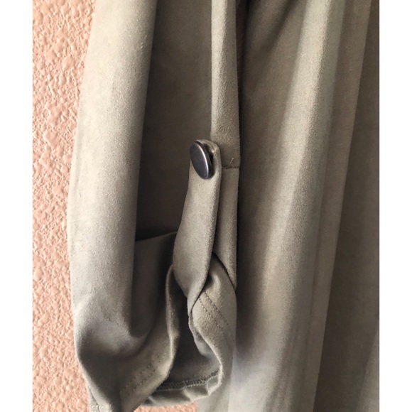 Cascading front longline cardigan - Picture 4 of 4